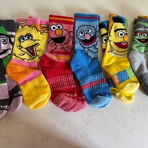 Bombas Kids Sesame Street Character Socks - Multicolor
